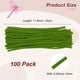 thumbnail image 3 of Uxcell 100-Pack Limpiapipas para Manualidades, 11.8" Varillas de Chenille para Arte/Festivales Ramo/Manualidades/Christmas/Proyectos DIY [Verde Militar], 3 of 7