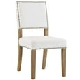 thumbnail image 2 of Modway Oblige Dining Chair Wood Set of 4 in Ivory, 2 of 4