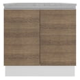thumbnail image 3 of Mueble De Cocina Madesa 2 Puertas 80 Cm Marron G248009BGL, 3 of 9