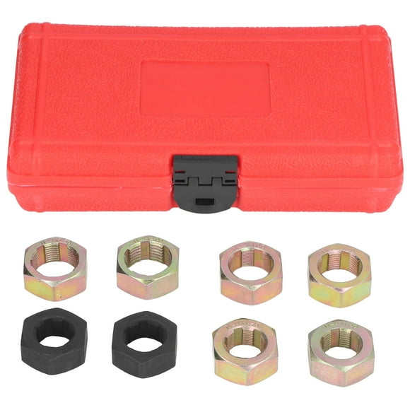 Thread Chaser Set,Axle Spindle Rethreading Tool Axle Spindle Threading Set Spindle Thread Cleaning Tool Enhanced Features