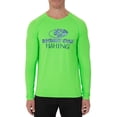 thumbnail image 2 of Mossy Oak Men's Insect Repellent Long Sleeve Performance Fishing Tee with Gaiter, Size M-3XL, 2 of 5