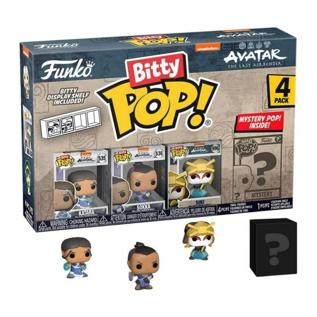 Figura Coleccionable Funko Bitty Pop Avatar Katara 4 Pack