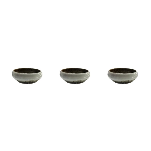 Inteprter Maceta de cerámica para plantas hidropónicas, contenedores suculentos, sombra redonda para el hogar, centro de , cuenco, Type1 NO1