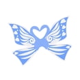 thumbnail image 4 of Alas de hadas Yinane de mariposa disfraz para niñas azul, 4 of 8
