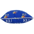 thumbnail image 3 of Kansas Jayhawks College Covers Indoor or Outdoor Decorative Pillow Pair, 16 in x 16 in, 3 of 3