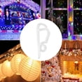 thumbnail image 4 of Wall Hooks Outdoor Light Clips Plastic Gutter Hooks for Holiday String Lights No Tool, 4 of 8