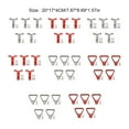 thumbnail image 2 of ZheElen Options Rouges et Grises Disponibles pour Poignée de Chariot Élévateur Électrique Tête de Charge Connecteur à Courant Élevé 120A Rouge 5 Pcs, 2 of 6