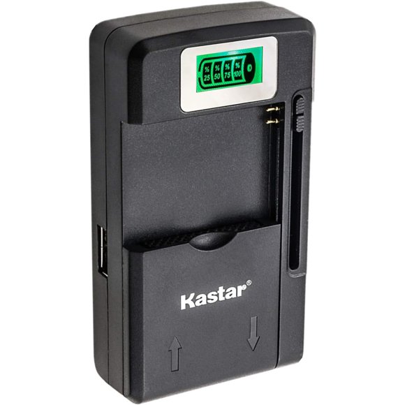 ERDS-Intelligent Mini Travel Charger (with High Speed Portable USB Charge Function) for PDA Camera Li-ion Battery Digital Cameras Mp3 Mp4 Players Hand Held Gaming Devices PDAs, Z Cam E1 Camera