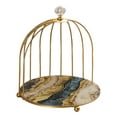 thumbnail image 1 of Billuyoard Iron Bird Cage Cosmetic Organizer Bathroom Holder Rack Dresser Storage Stand Type2 NO2, 1 of 1