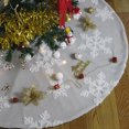 thumbnail image 2 of Árbol De Navidad Felpa Jacquard Copo De Nieve Vestido De Árbol De Navidad Decoración De Navidad Regalo Perfecto Para Familiares Y Amigos Eigraketly HA042670-01, 2 of 6