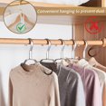 thumbnail image 4 of 12pcs Fundas Ropa Armario, Protectores de Ropa Transparente Anti-Polvo y Transpirable con Cremallera para almacenamiento Vestidos Largos, Trajes, Abrigos, Blusas (Blanco, 60X80, 4 of 5