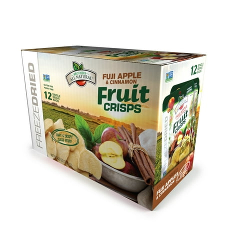 Freeze Drying Fruit - Brothers All Natural® Freeze-Dried Fuji Apples Cinnamon Fruit Crisps, 12 ct