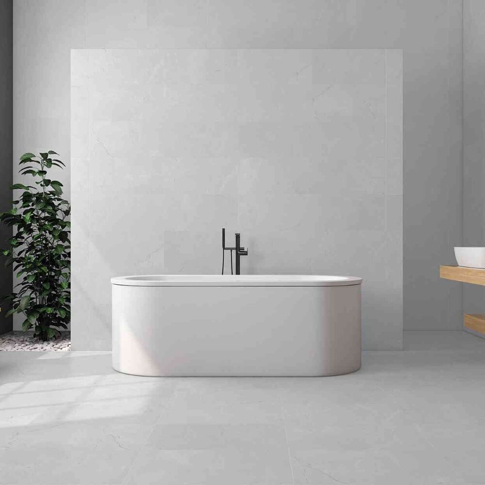 The Tile Life Bushwick Gray Matte Porcelain Floor and Wall Tile 4x4 in Sample 1-Piece