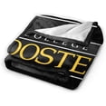 thumbnail image 2 of College of A Wooster Fleece Blanket, Very Soft Microfiber Flannel Blanket for Couch Warm and Cozy for All Seasons, 2 of 6