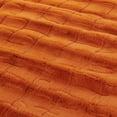thumbnail image 5 of Home Soft Things Stylish Faux Fur Throw Blanket with Micromink Back, Luxury Soft Cozy Plush Fluffy Fuzzy Reversible Thick Warm Throw Blanket, 60x70 inches, Burnt Orange, 5 of 10