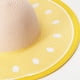 thumbnail image 4 of Sombrero de playa para mujer de 56 a 58 cm de circunferencia, sombrero de paja con ala grande para verano, sombrero para el sol con forma de fruta, 4 of 5