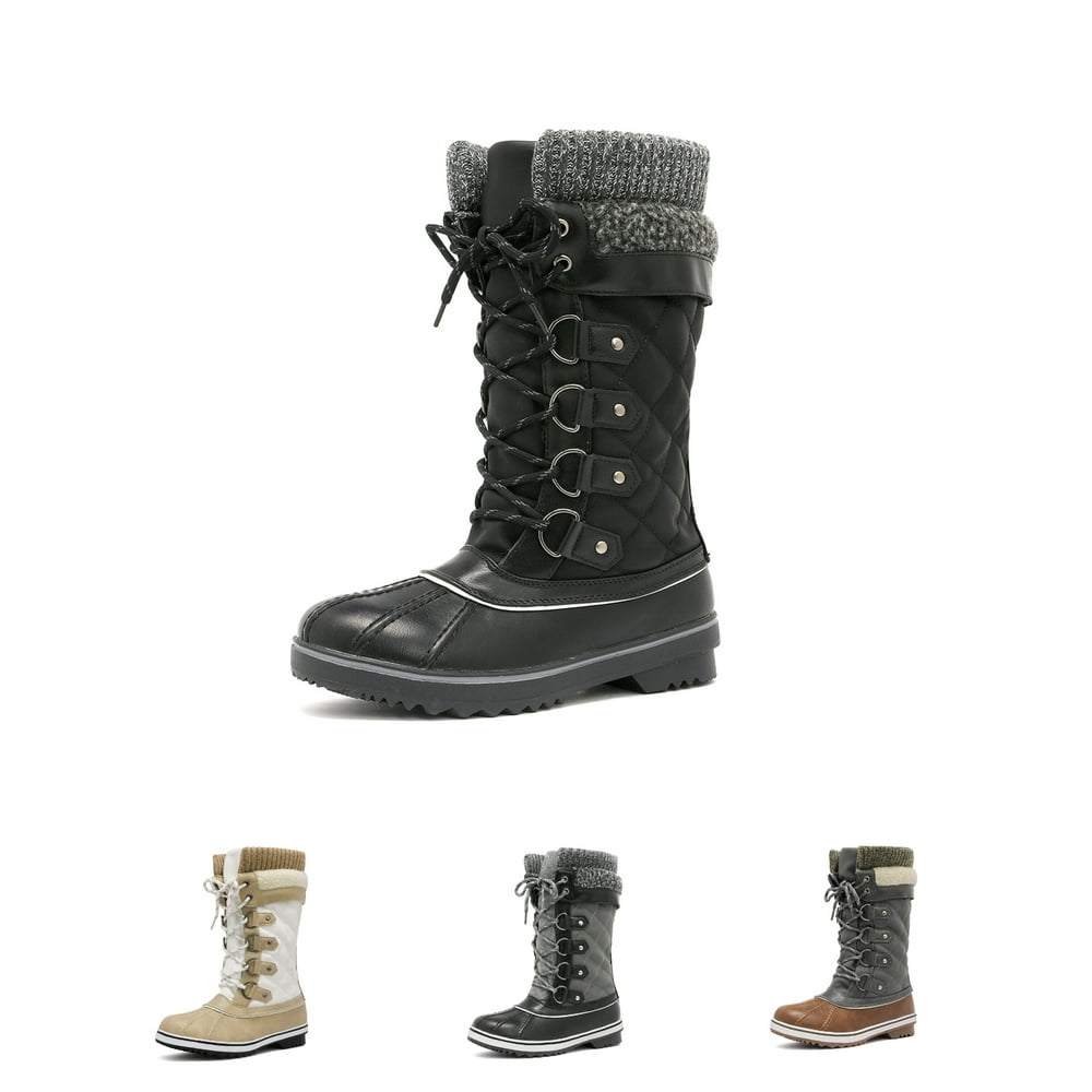 waterproof snow boots size 4