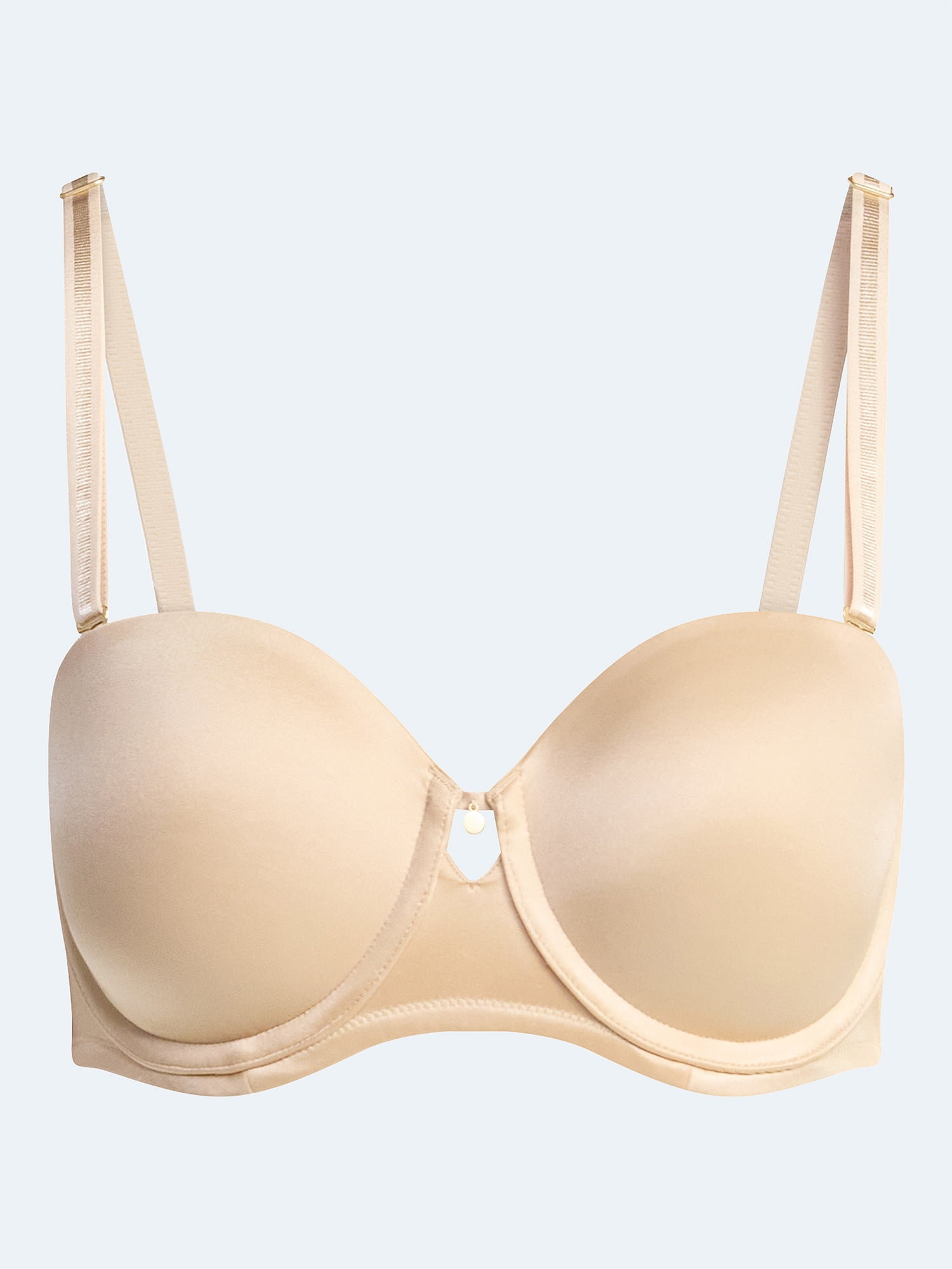 Joyspun Women's Shine Strapless Push-Up Bra, Sizes 34A-40DD