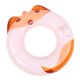 thumbnail image 4 of Anillo de natación de dibujos animados de modelado de zorro, juguete de natación de animales inflable de agua para niños de PVC ecológico no tóxico para piscina (anillo de natación de modelado de, 4 of 8