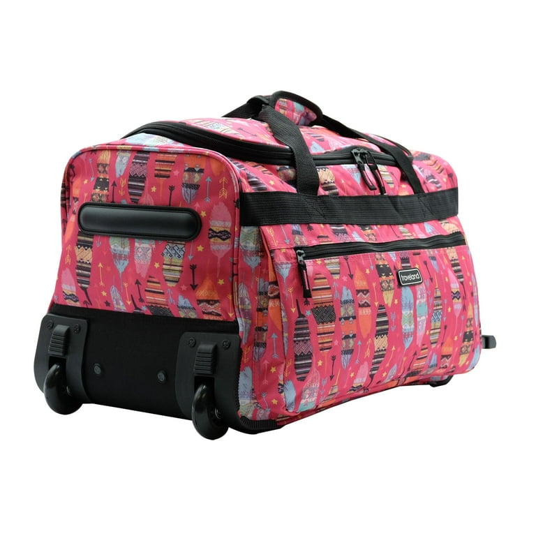 26" MULTI-POCKETS ROLLING DUFFEL BAG-FEATHER - Walmart.com 26" MULTI-POCKETS ROLLING DUFFEL BAG-FEATHER - Walmart.com