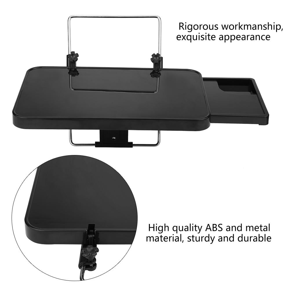 Tebru Car Laptop Tray, Car Tray,Foldable Auto Car Laptop Food Steering