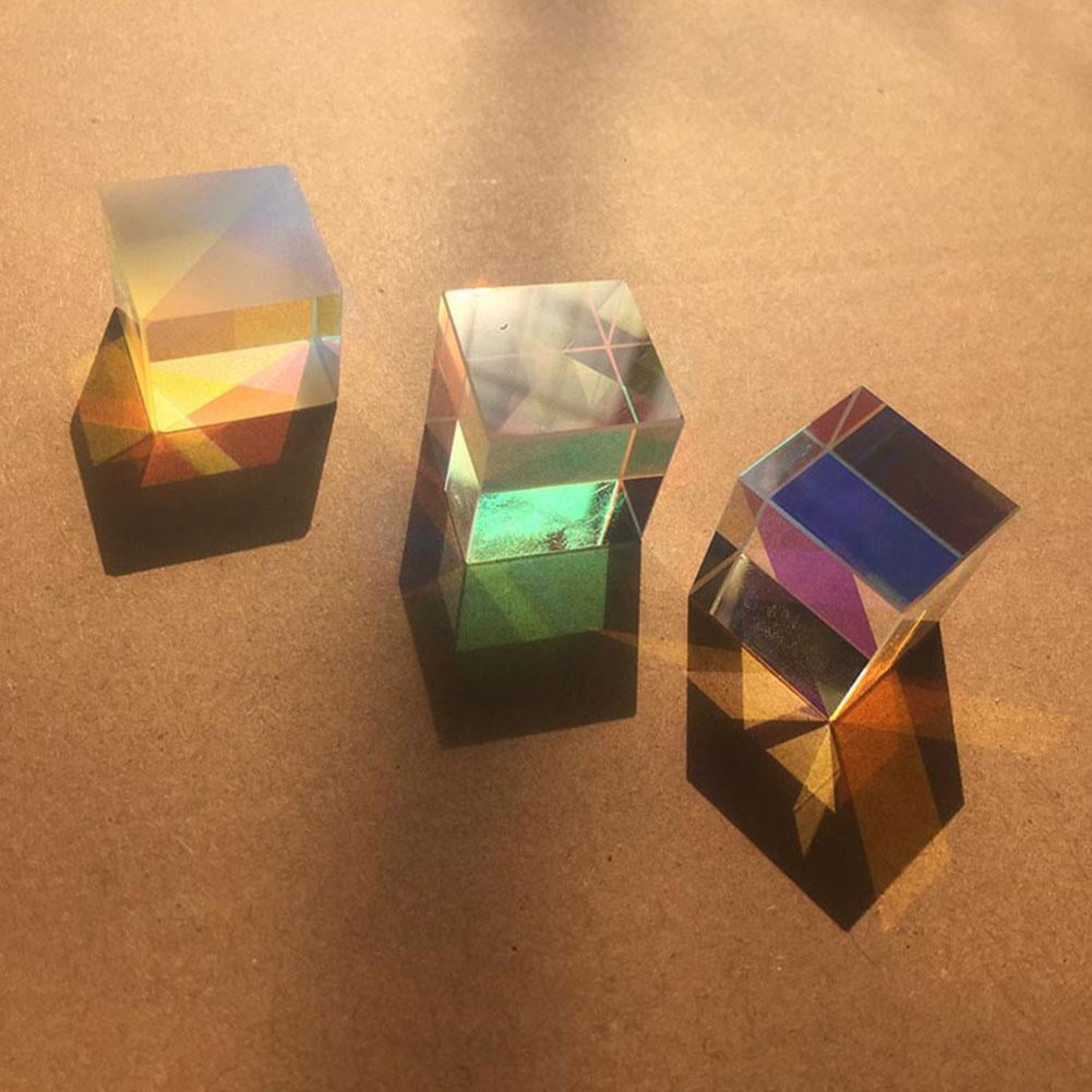2PCS Defective Cross Dichroic Prism RGB Combiner&Splitter X-cube prism 