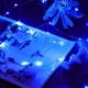 thumbnail image 5 of Cadena de luces LED a batería, 1 paquete de 50 mini luces de cadena de alambre de cobre con estrellas para dormitorio, Navidad, fiestas, bodas, centro de mesa, decoración (5 m/16 pies), 5 of 5