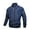 Dark Blue, variant on XMMSWDLA 2022 Men Tops Zipper Casual Baseball Clothing Jacket Coat Loose Outwear Overcoat