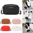 thumbnail image 4 of Small Fashion Crossbody Chain PU Leather Shoulder Bag Women Messenger Bag Handbags BLACK, 4 of 8