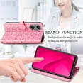 thumbnail image 2 of Funda Cartera FOXDOCK para Vivo Y18i , Flip PU con Relieve de Gatos y Perros, Tarjetero y Soporte, 2 of 6