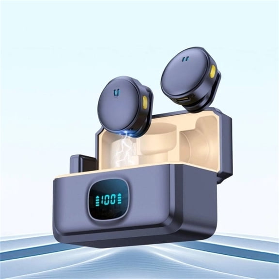 EcoNest Q8 Button Wireless Lavalier Microphone For Mobile Phone Recording And Sound Pickup