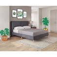 thumbnail image 1 of Base de Cama Matrimonial Makora Luma Oxford Tapizada en Tela Tipo Lino (No Incluye Colchón), 1 of 9