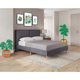 thumbnail image 1 of Base de Cama Matrimonial Makora Luma Oxford Tapizada en Tela Tipo Lino (No Incluye Colchón), 1 of 9