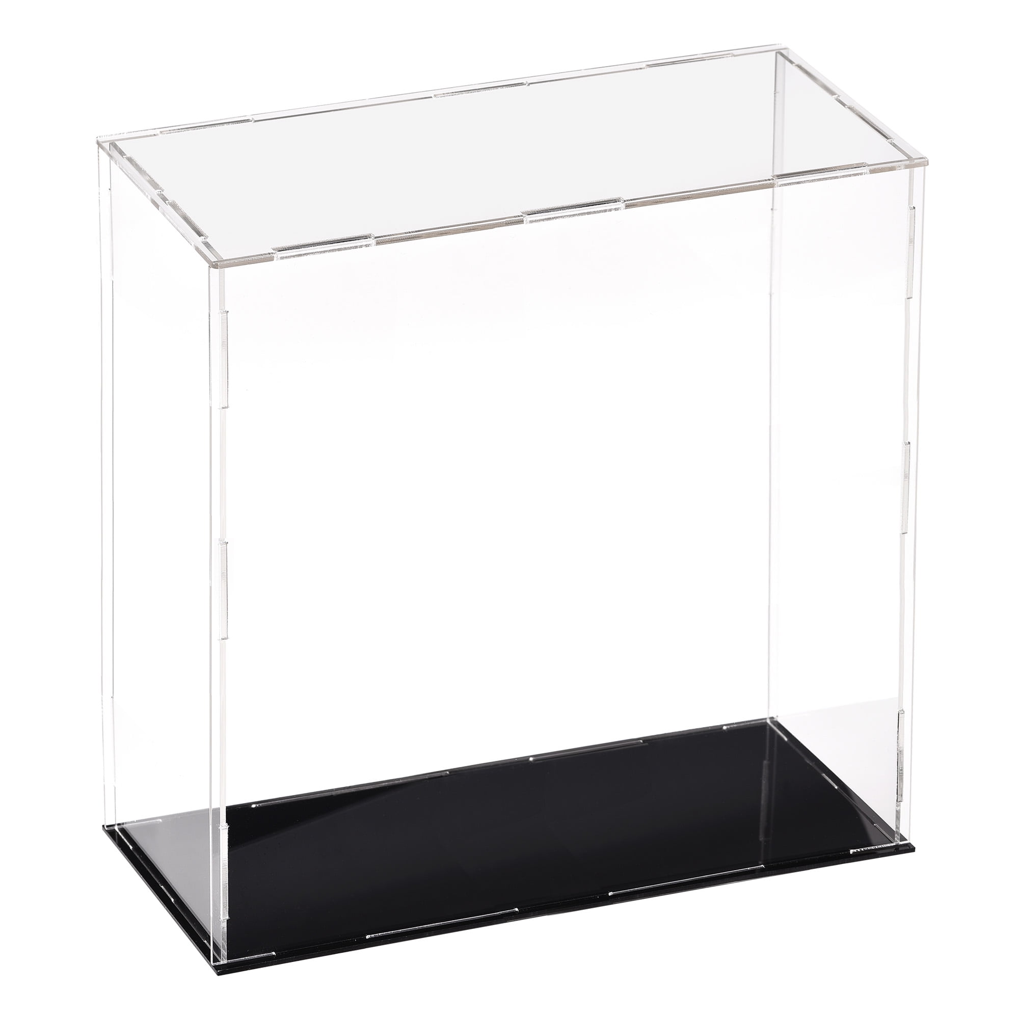 Clear Acrylic/Plastic Display Box Case Dustproof Tray Protection 2.6"x2.6"x3.9" 