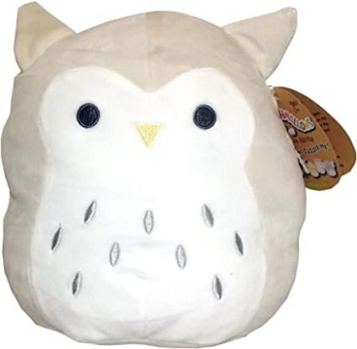 white stuffed owl