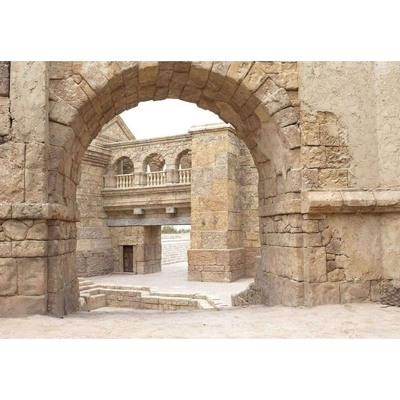 Rome Italy Backdrop Ancient Temple Historical Buildings Photo Background Mythology Party ration Travel Photo Booth Props