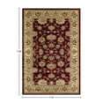 thumbnail image 3 of Rugs America Vista 342-CHR Kashan Cherry Oriental Traditional Red Area Rug, 9'10"x13'2", 3 of 5
