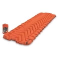 thumbnail image 1 of KLYMIT Colchoneta inflable aislada estática V | Colchón de aire portátil, cómodo, liviano y fácil de inflar para acampar, hacer mochileros y hacer caminatas, color naranja, 1 of 5