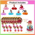 thumbnail image 2 of Elena of Avalor Party Supplies Decor Plates Fans Decorations Honeycomb Centerpieces Cake Toppers, 2 of 6