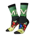 thumbnail image 2 of Lsque Pikmin Printed Men's Crew Socks, Soft Durable Breathable Moisture-Wicking with Odor Control Cotton socks, 2 of 7