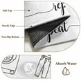 thumbnail image 6 of Laundry Room Bathroom Mats 2x3 FT,Non Slip Small Kitchen Mat,Cartoon Wash Dry Fold Repeat Simple Lines Art Washable Soft Backed Front Door Throw Rugs Indoor Outdoor Doormats for Entryway Sink, 6 of 8