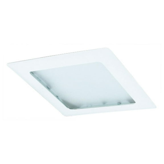 Elco El10w 8" Square White Trim - White
