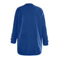 thumbnail image 2 of Vedolay Women's Coat Women's Plus Size Casual Long Sleeve Open Front Cardigan Work Office Blazer Jacket,Blue L, 2 of 4