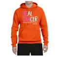 thumbnail image 2 of Faith Jesus Believe Awareness Unisex Graphic Hoodie Sweatshirt, Orange, 3XL, 2 of 3