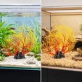thumbnail image 5 of Aquarium Fake Sea Branch Soft Plastic with Base, Realistic Flexible Coral Reef Decoration for Saltwater Tank, Safe Gentle Hideout for Fish Shrimp Betta Aquascaping, 5 of 7