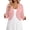 11 Peach, variant on Gleelist Plus Size Cropped Cardigan Bolero Shrug For Dresses 3/4 sleeve Oversized Lightweight Cardigan Sweaters For Women XL-5XL