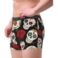thumbnail image 4 of SEVEBJ Mens Boxer Briefs Breathable Stretch Underwear, 4 of 9