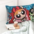 thumbnail image 6 of The Powerpuff Girls Pillow Protector Pillow Cases Lightweight Soft Pillowcases Comfortable Pillow Covers 20"X30", 6 of 9