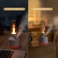 thumbnail image 3 of 280mL Kerosene Lamp Shaped Humidifier Diffuser With 7-color Light USB Cool Mist Humidifier Desktop Air, 3 of 8