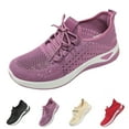 thumbnail image 2 of XIMIN Womens Running Wide Toe Box Shoes Non-Slip Tennis Gym Workout Athletic Sneakers Ultra Lightweight Sneaker Lightweight Tennis Work Breathable Gym Workouts Shoes, 2 of 8